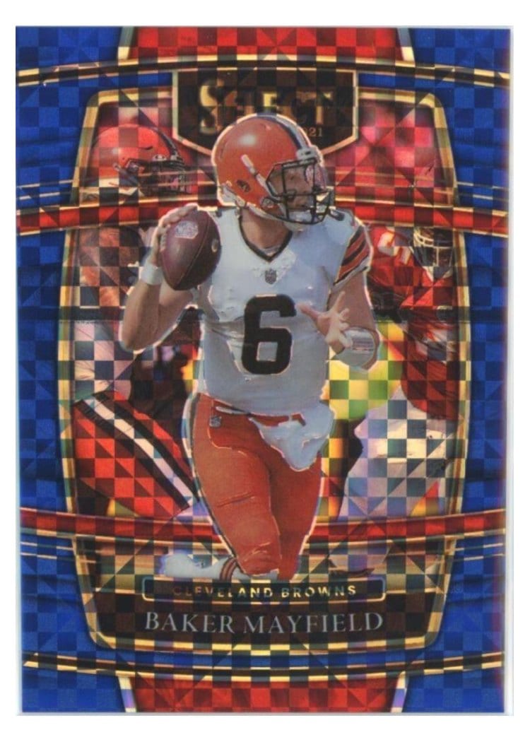 2021 Panini Select Base Set Baker Mayfield #10 card