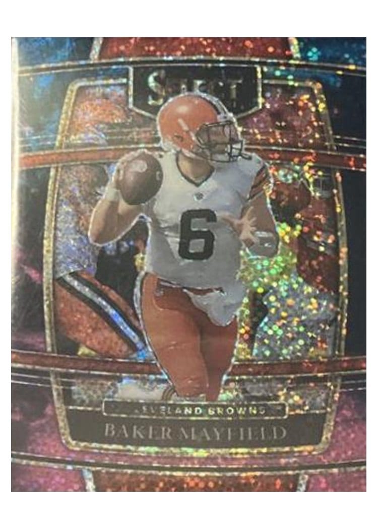 2021 Panini Select Base Set Baker Mayfield #10 card