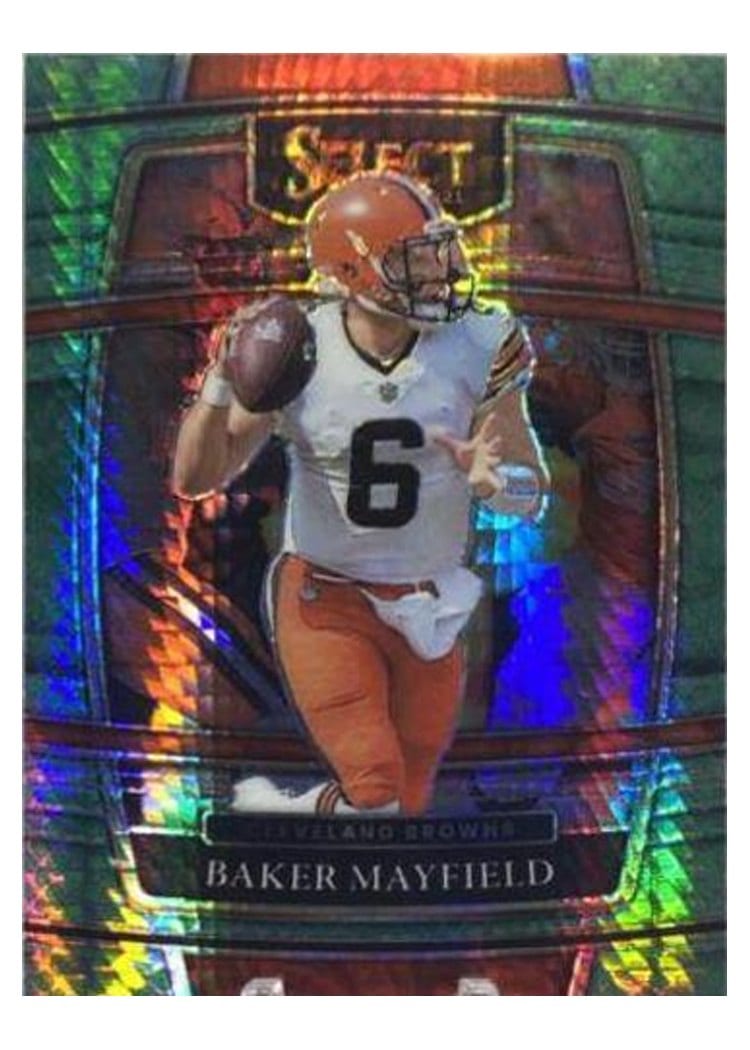 2021 Panini Select Base Set Baker Mayfield #10 card