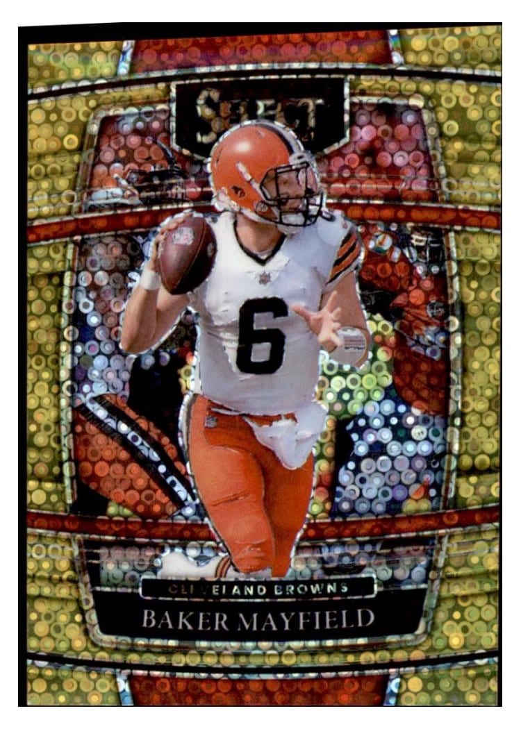 2021 Panini Select Base Set Baker Mayfield #10 card