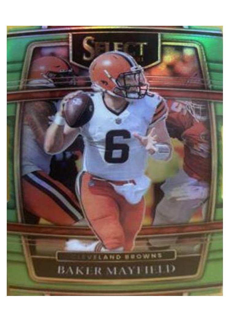 2021 Panini Select Base Set Baker Mayfield #10 card