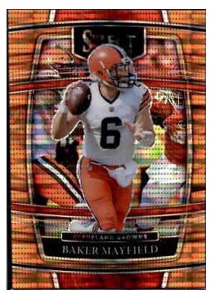 2021 Panini Select Base Set Baker Mayfield #10 card