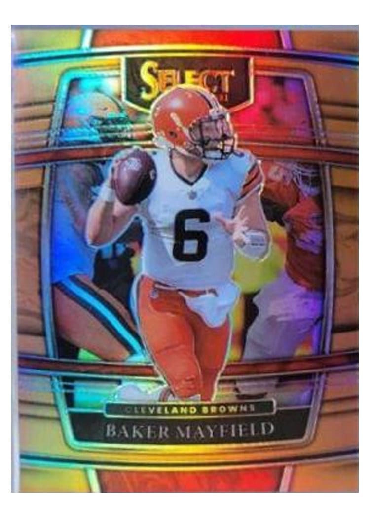 2021 Panini Select Base Set Baker Mayfield #10 card