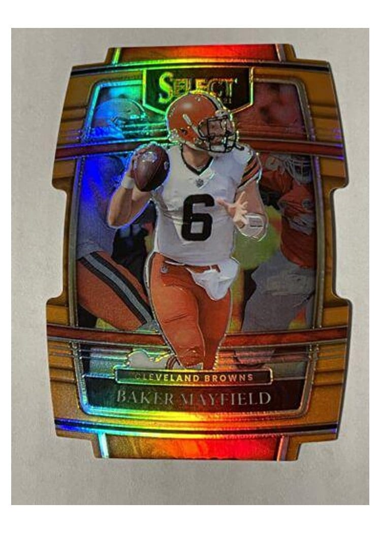 2021 Panini Select Base Set Baker Mayfield #10 card