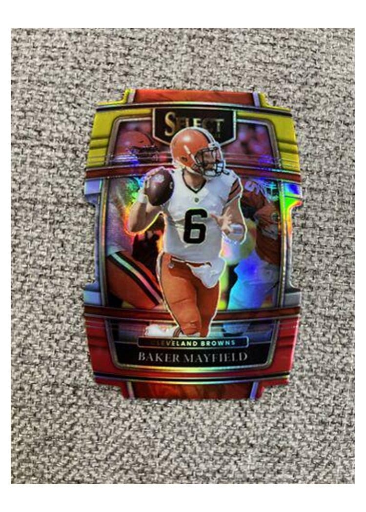 2021 Panini Select Base Set Baker Mayfield #10 card