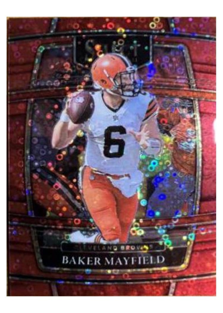 2021 Panini Select Base Set Baker Mayfield #10 card