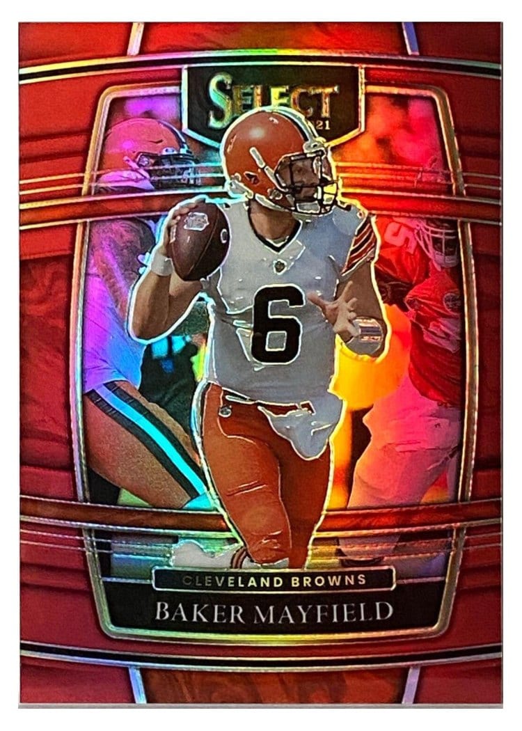 2021 Panini Select Base Set Baker Mayfield #10 card