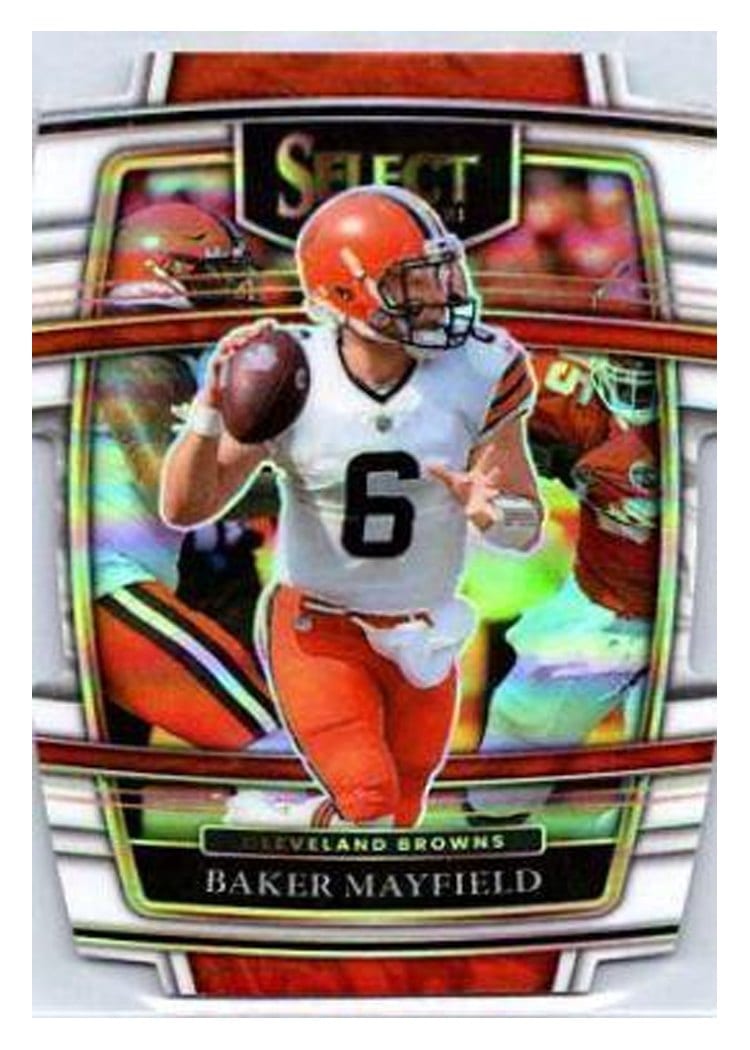2021 Panini Select Base Set Baker Mayfield #10 card