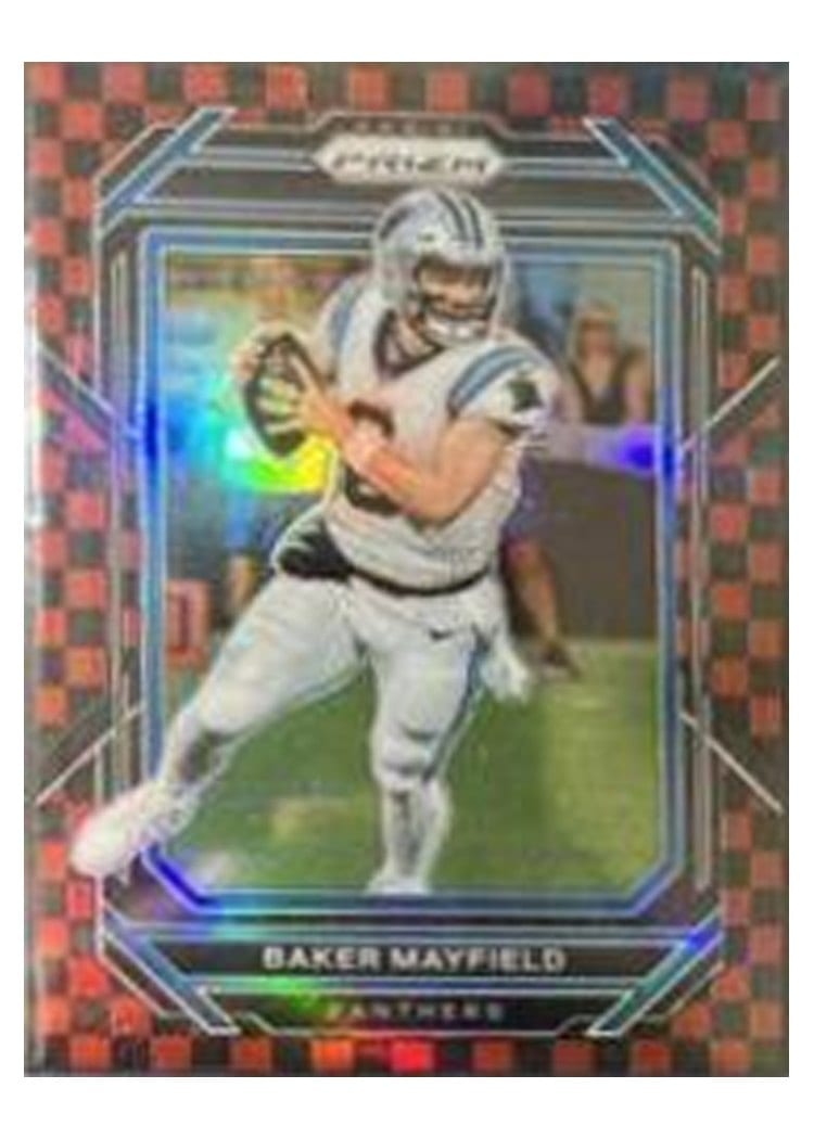 2022 Panini Prizm Base Set Baker Mayfield #39 card