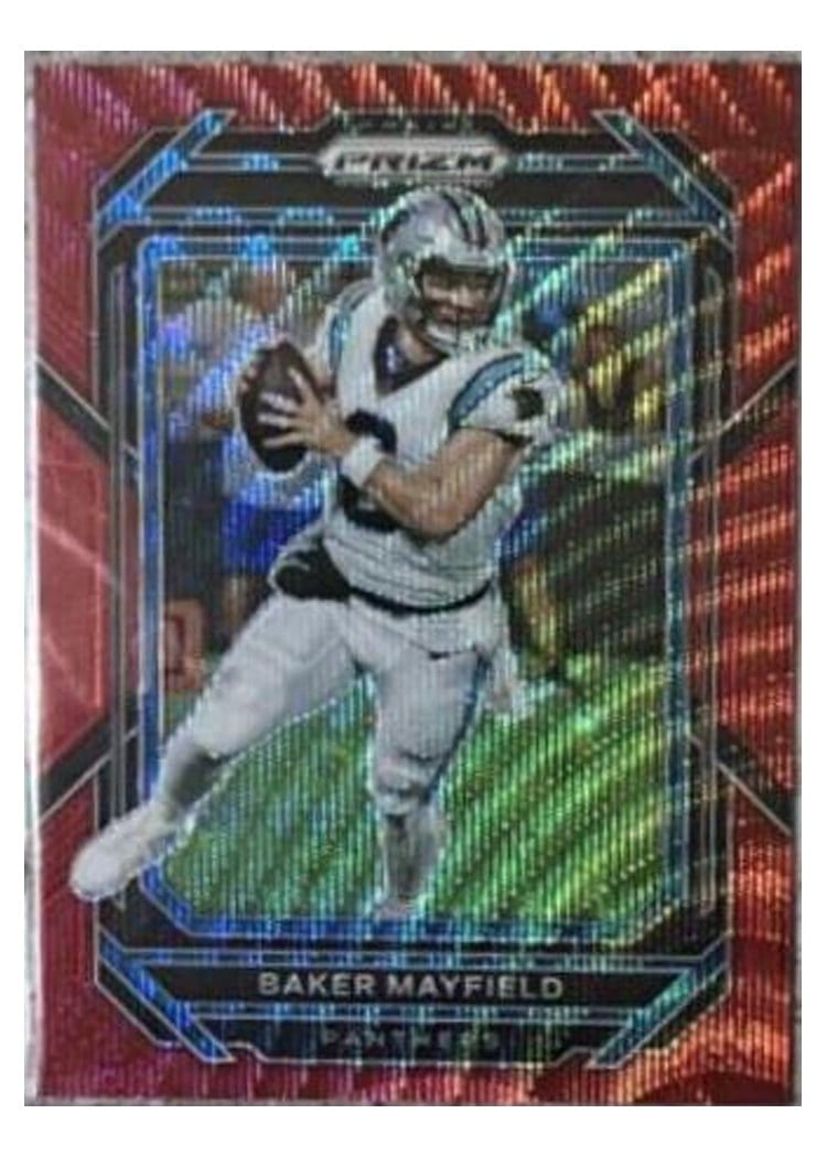 2022 Panini Prizm Base Set Baker Mayfield #39 card