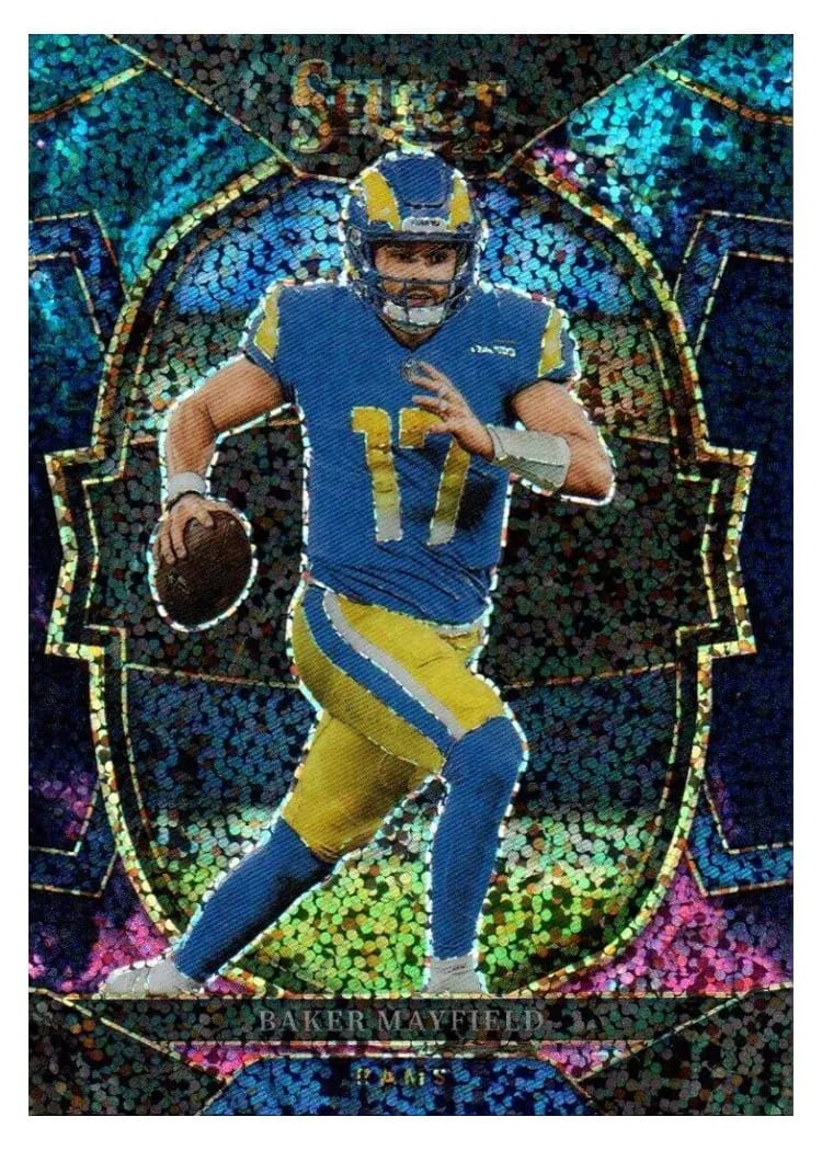 2022 Panini Select Base Set Baker Mayfield #9 card