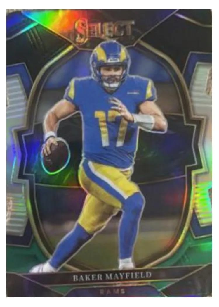 2022 Panini Select Base Set Baker Mayfield #9 card