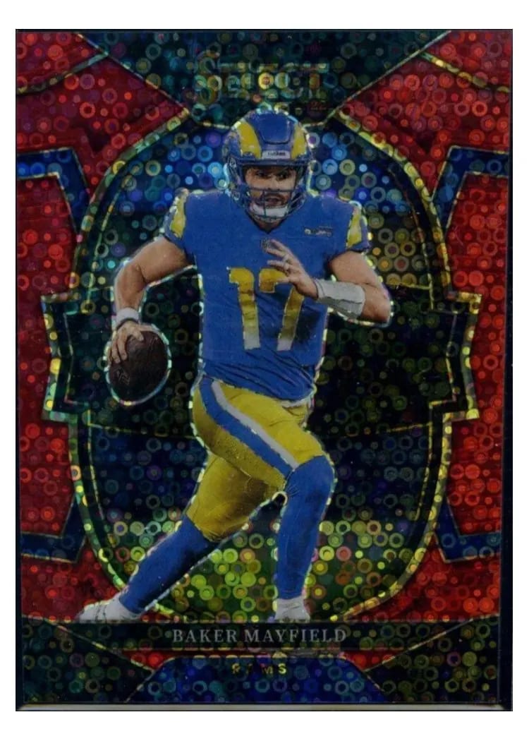 2022 Panini Select Base Set Baker Mayfield #9 card