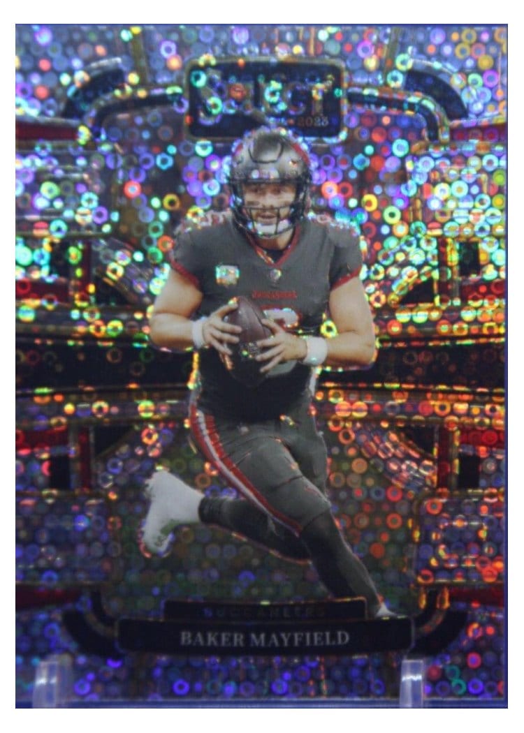 2023 Panini Select Base Set Baker Mayfield #92 card
