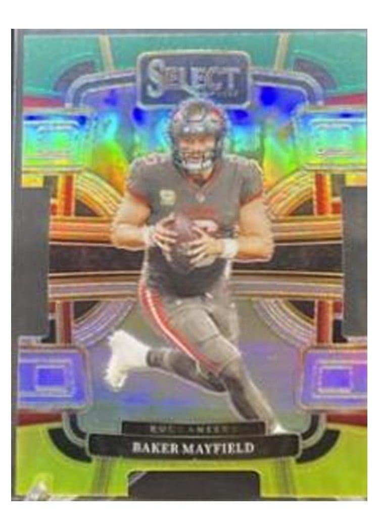 2023 Panini Select Base Set Baker Mayfield #92 card