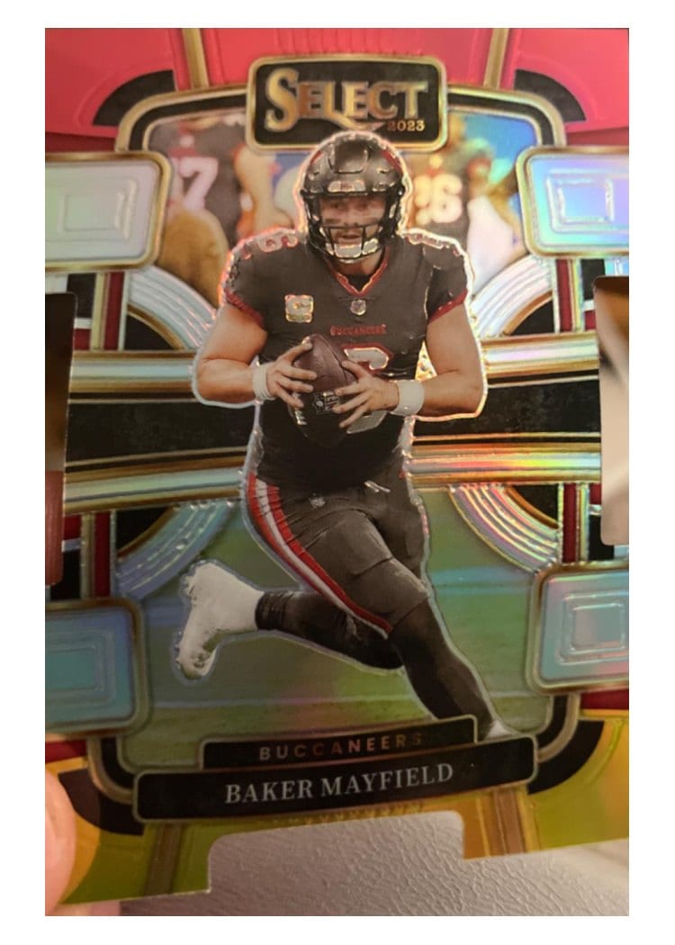 2023 Panini Select Base Set Baker Mayfield #92 card