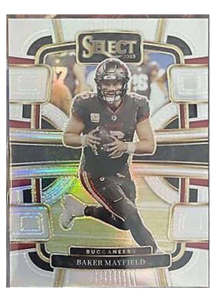 2023 Panini Select Base Set Baker Mayfield #92 card