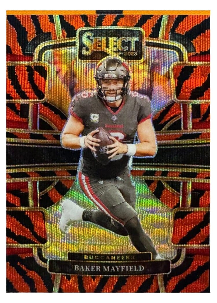 2023 Panini Select Base Set Baker Mayfield #92 card