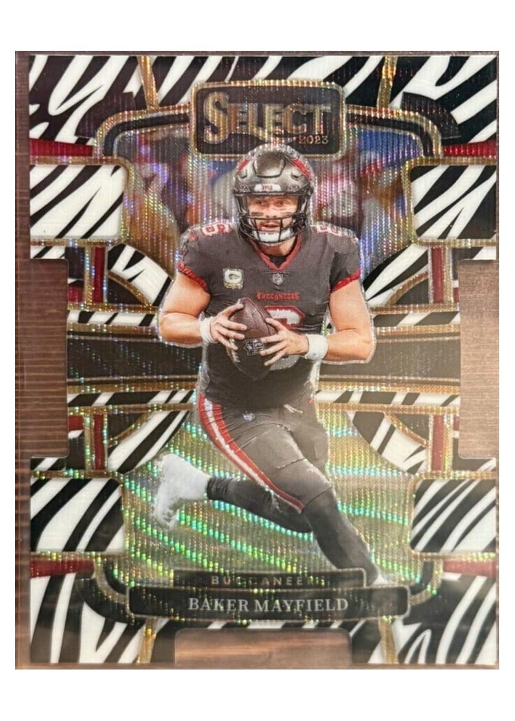 2023 Panini Select Base Set Baker Mayfield #92 card