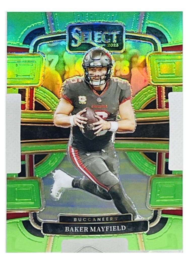 2023 Panini Select Base Set Baker Mayfield #92 card