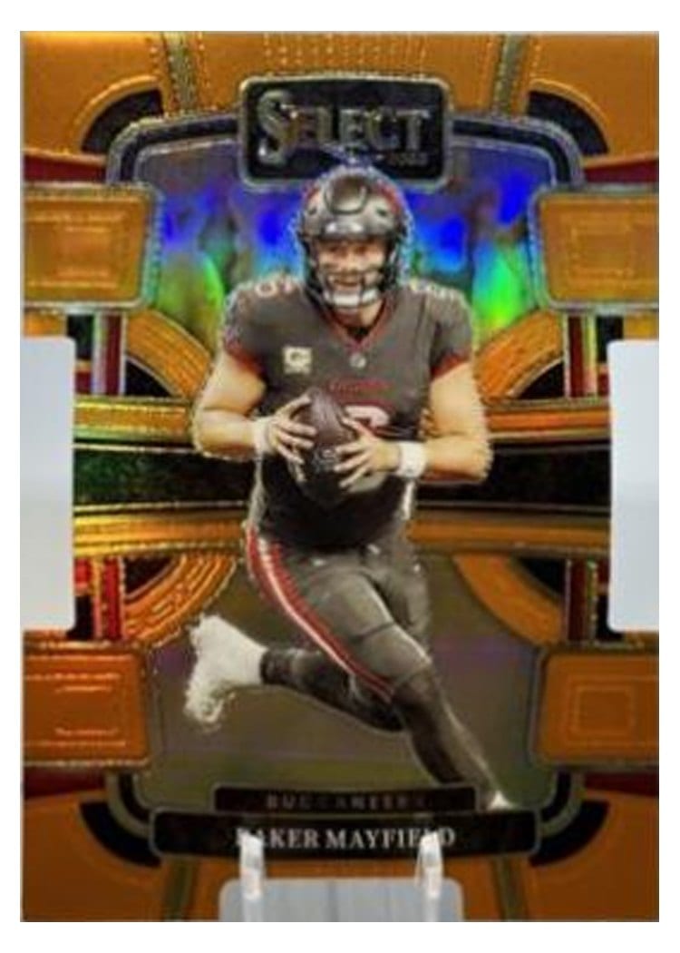 2023 Panini Select Base Set Baker Mayfield #92 card