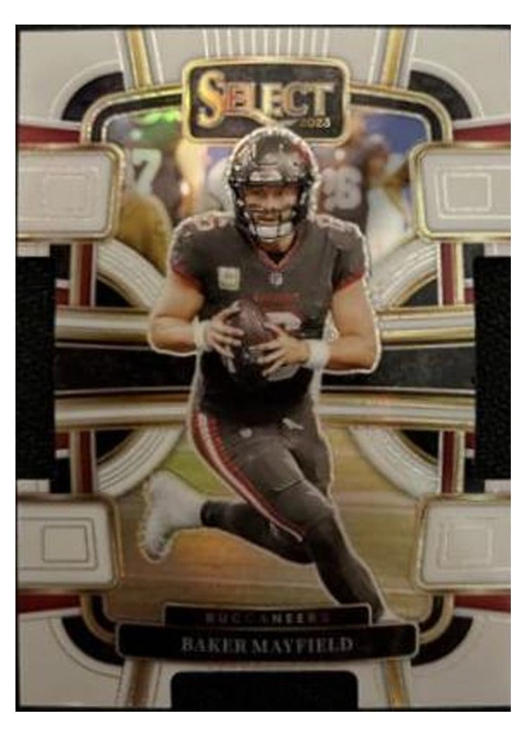 2023 Panini Select Base Set Baker Mayfield #92 card