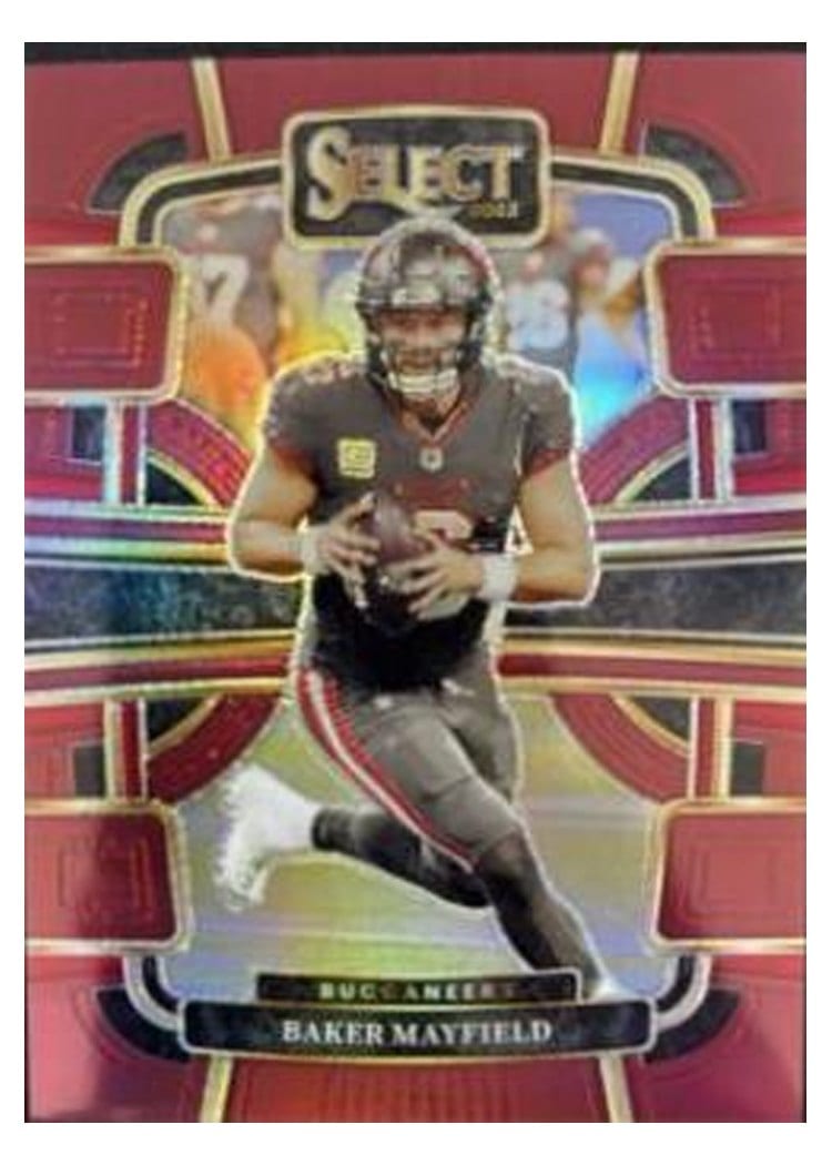 2023 Panini Select Base Set Baker Mayfield #92 card