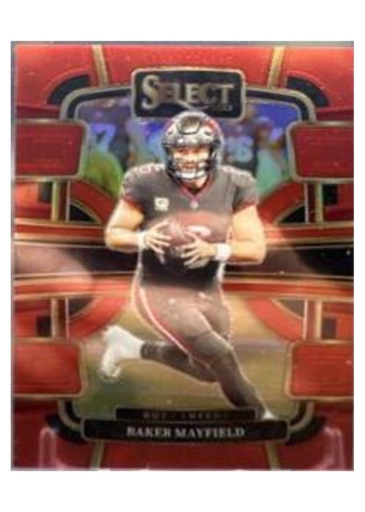 2023 Panini Select Base Set Baker Mayfield #92 card