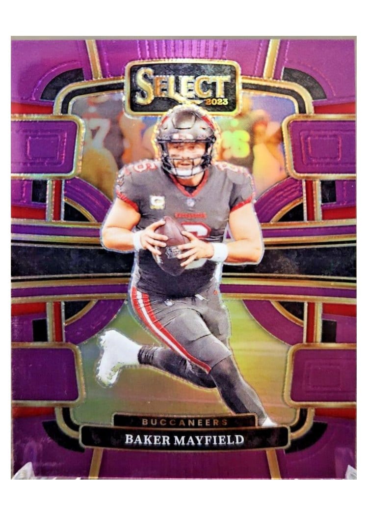 2023 Panini Select Base Set Baker Mayfield #92 card