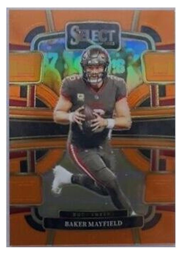 2023 Panini Select Base Set Baker Mayfield #92 card