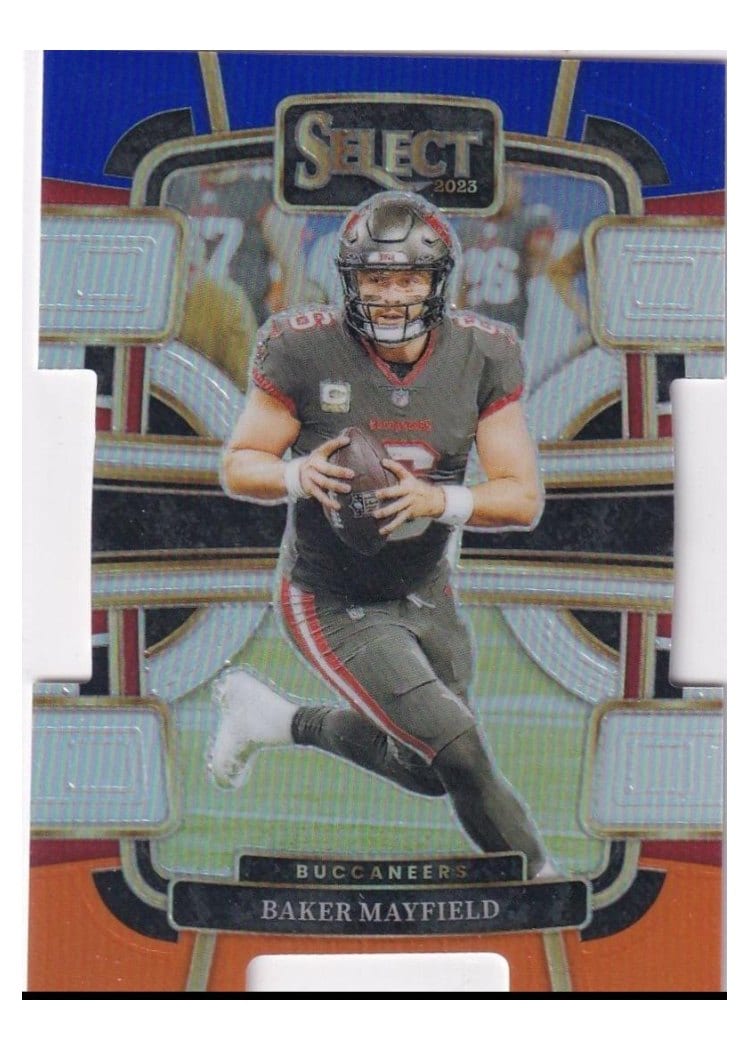 2023 Panini Select Base Set Baker Mayfield #92 card