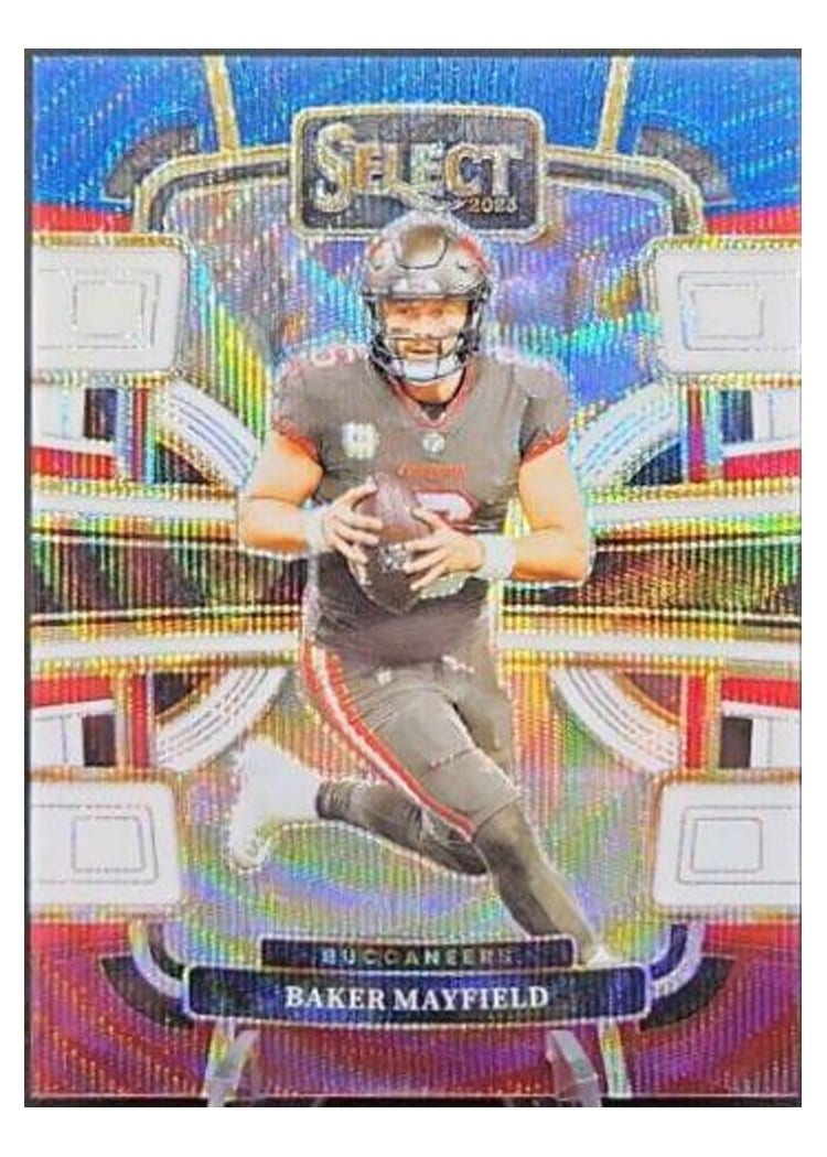 2023 Panini Select Base Set Baker Mayfield #92 card
