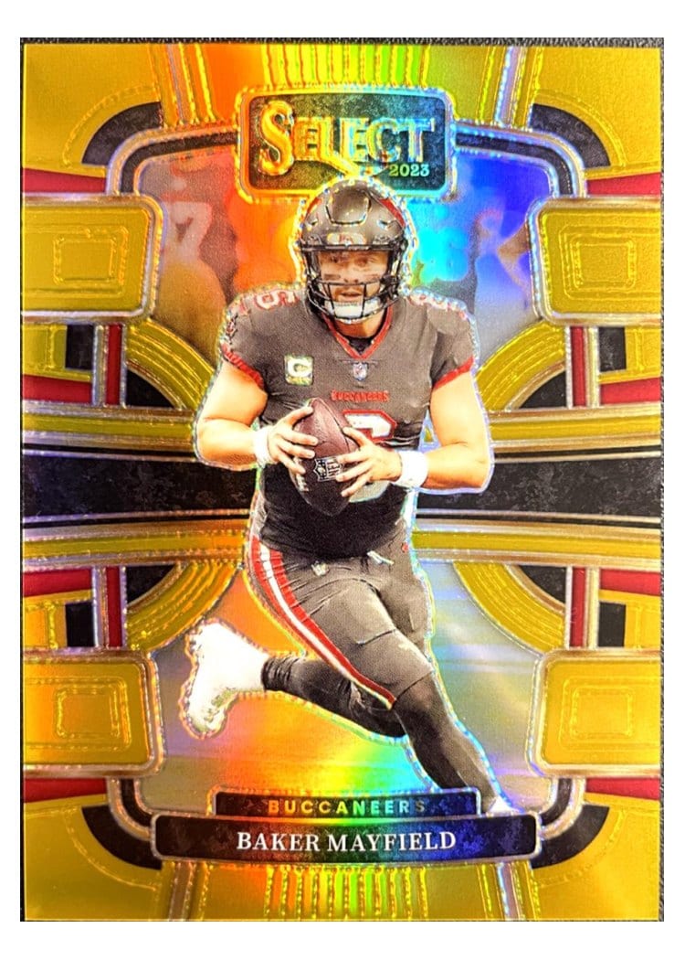 2023 Panini Select Base Set Baker Mayfield #92 card