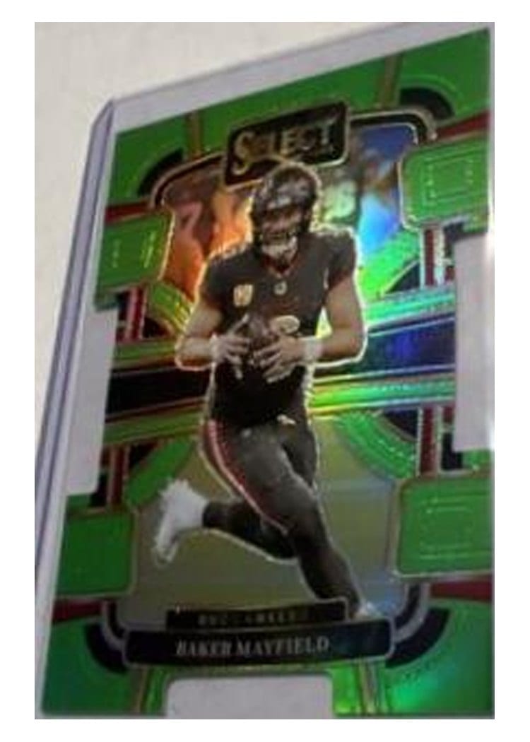 2023 Panini Select Base Set Baker Mayfield #92 card
