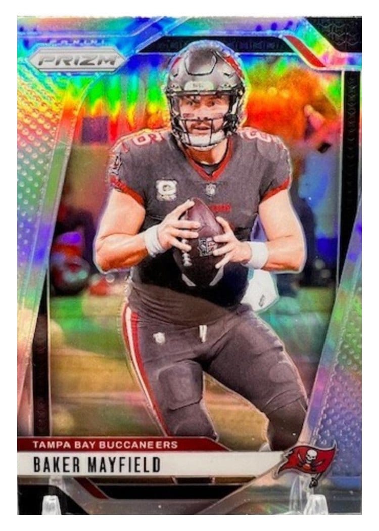 2024 Panini Prizm Base Set Baker Mayfield Silver #268 card