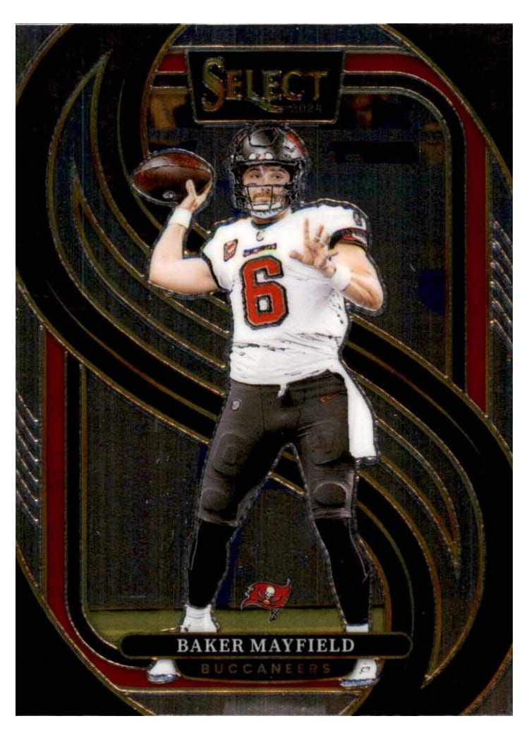 2024 Panini Select Base Set Baker Mayfield #108 card