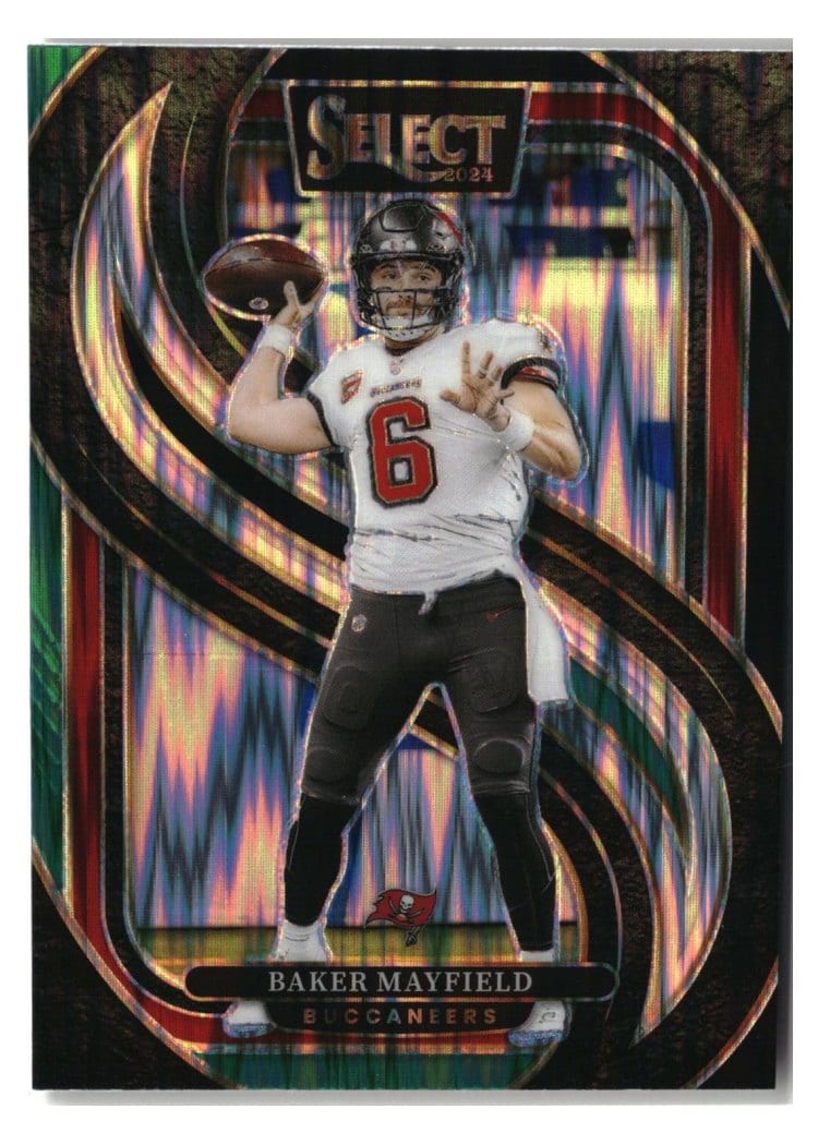2024 Panini Select Base Set Baker Mayfield #108 card