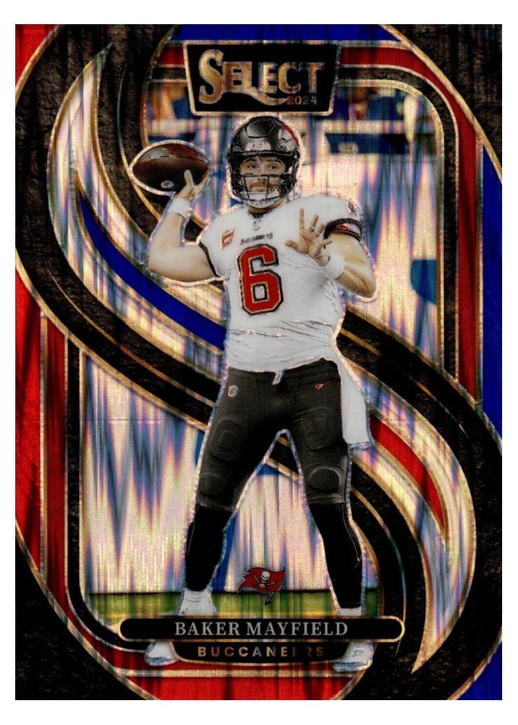 2024 Panini Select Base Set Baker Mayfield #108 card