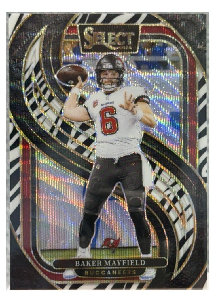 2024 Panini Select Base Set Baker Mayfield #108 card