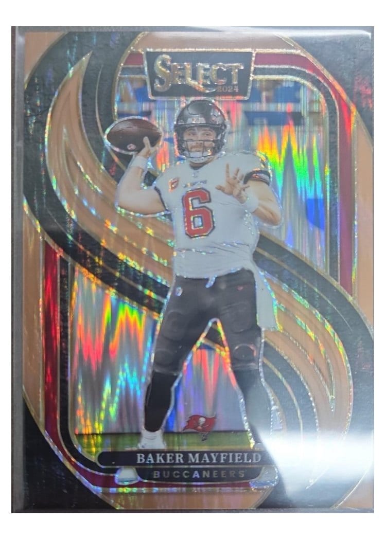 2024 Panini Select Base Set Baker Mayfield #108 card