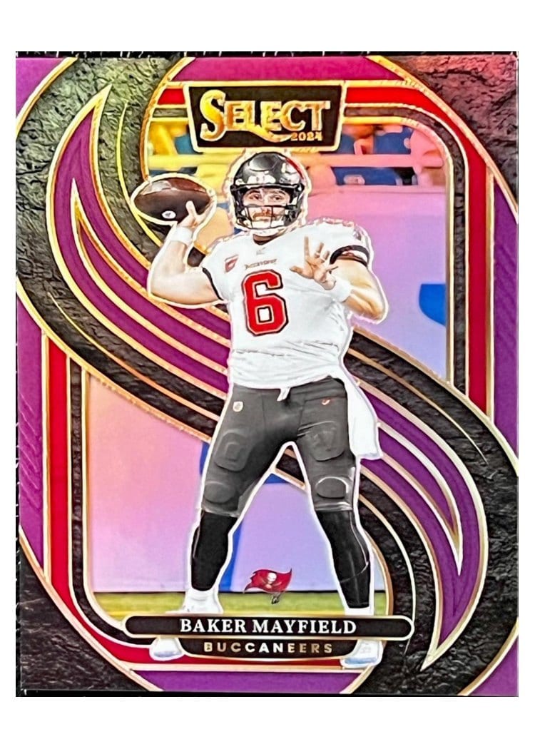 2024 Panini Select Base Set Baker Mayfield #108 card
