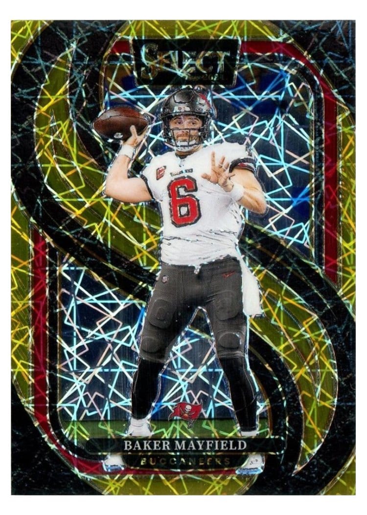 2024 Panini Select Base Set Baker Mayfield #108 card