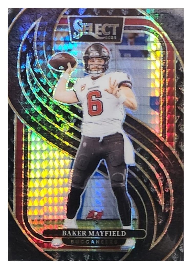 2024 Panini Select Base Set Baker Mayfield #108 card