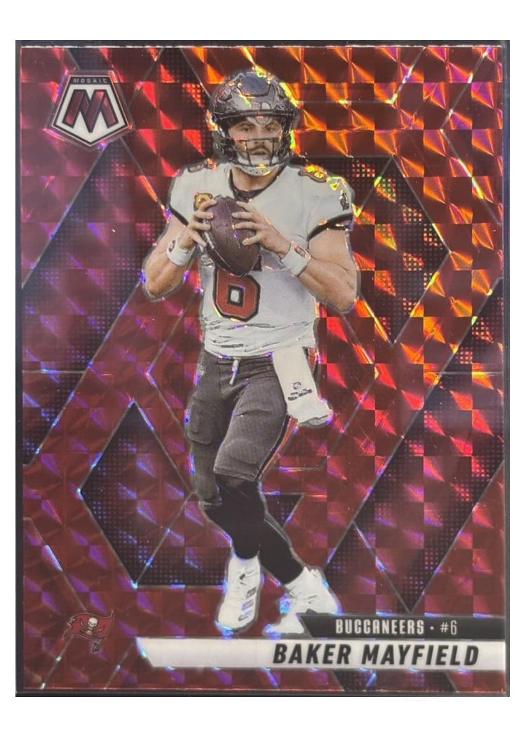 2025 Panini Mosaic Base Set Baker Mayfield #82 card
