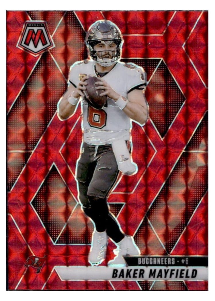 2025 Panini Mosaic Base Set Baker Mayfield #82 card