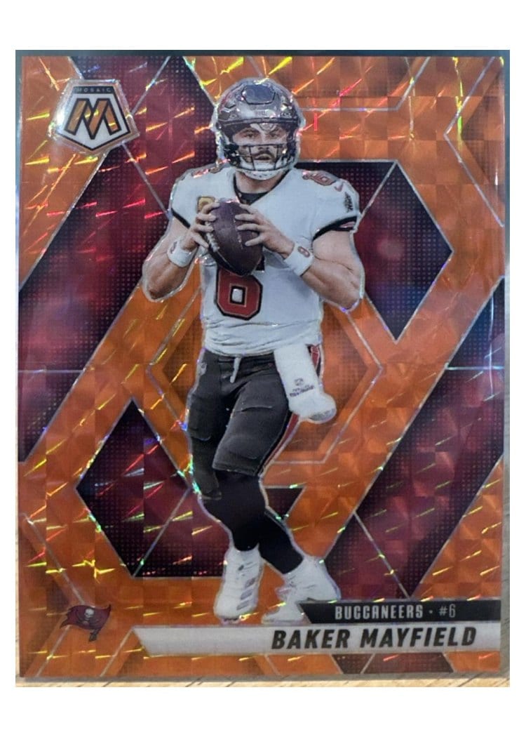 2025 Panini Mosaic Base Set Baker Mayfield #82 card