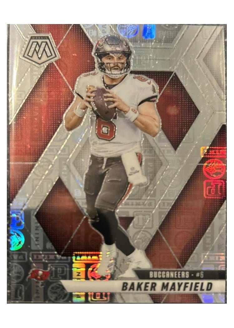 2025 Panini Mosaic Base Set Baker Mayfield #82 card