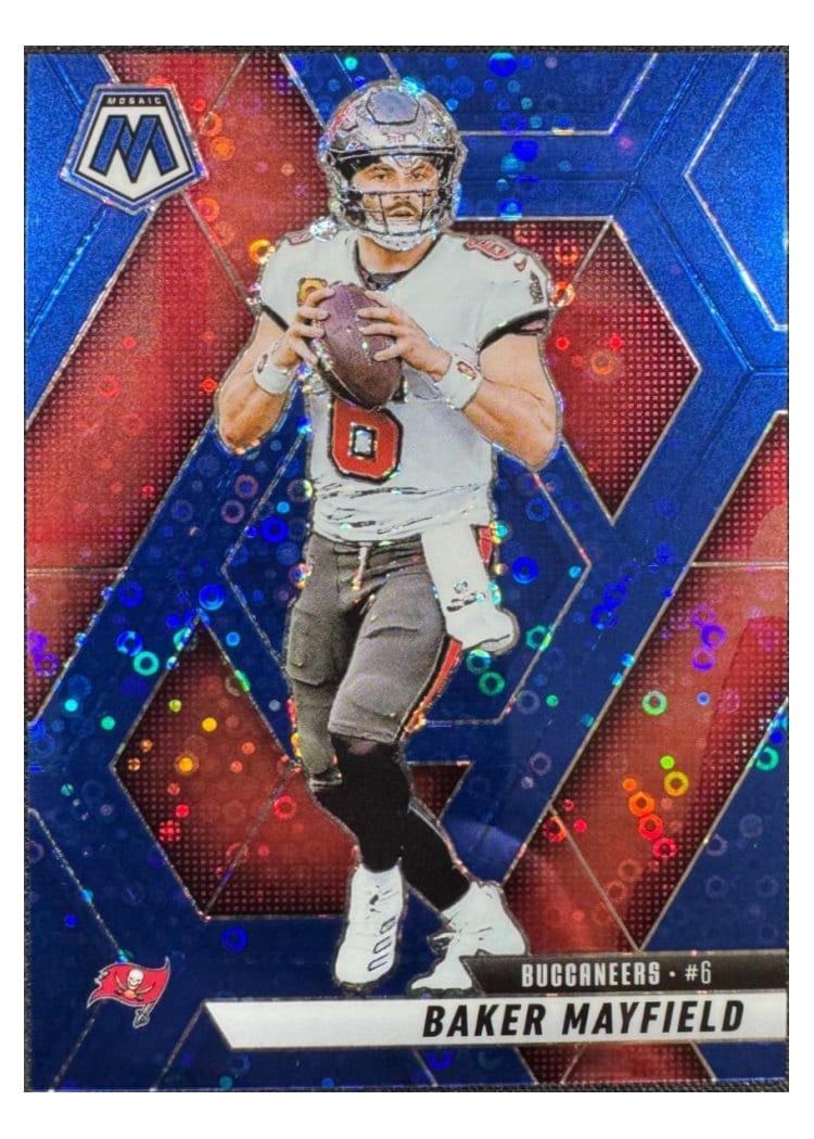 2025 Panini Mosaic Base Set Baker Mayfield #82 card