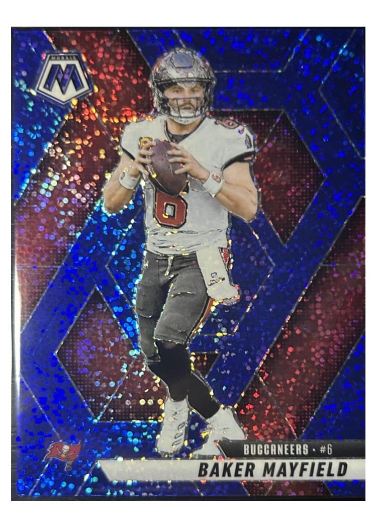 2025 Panini Mosaic Base Set Baker Mayfield #82 card
