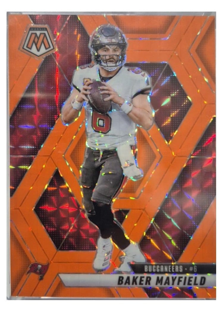 2025 Panini Mosaic Base Set Baker Mayfield #82 card